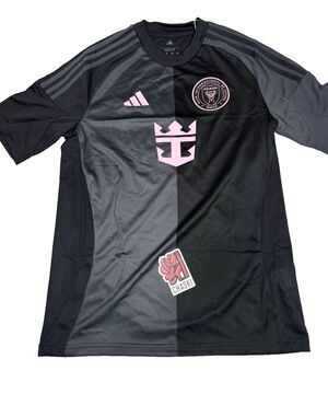 ADIDAS Inter Miami Lionel Messi 25/26 Away Soccer Jersey JI6820 Youth XL NEW